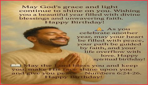 Happy Spiritual Birthday Wishes And Blessings